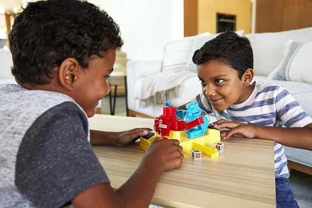 Foto 6 de 7 de Mattel Games Robots Rock'Em Sock'Em Juego de Mesa para niños +6 años (Mattel HDN94)