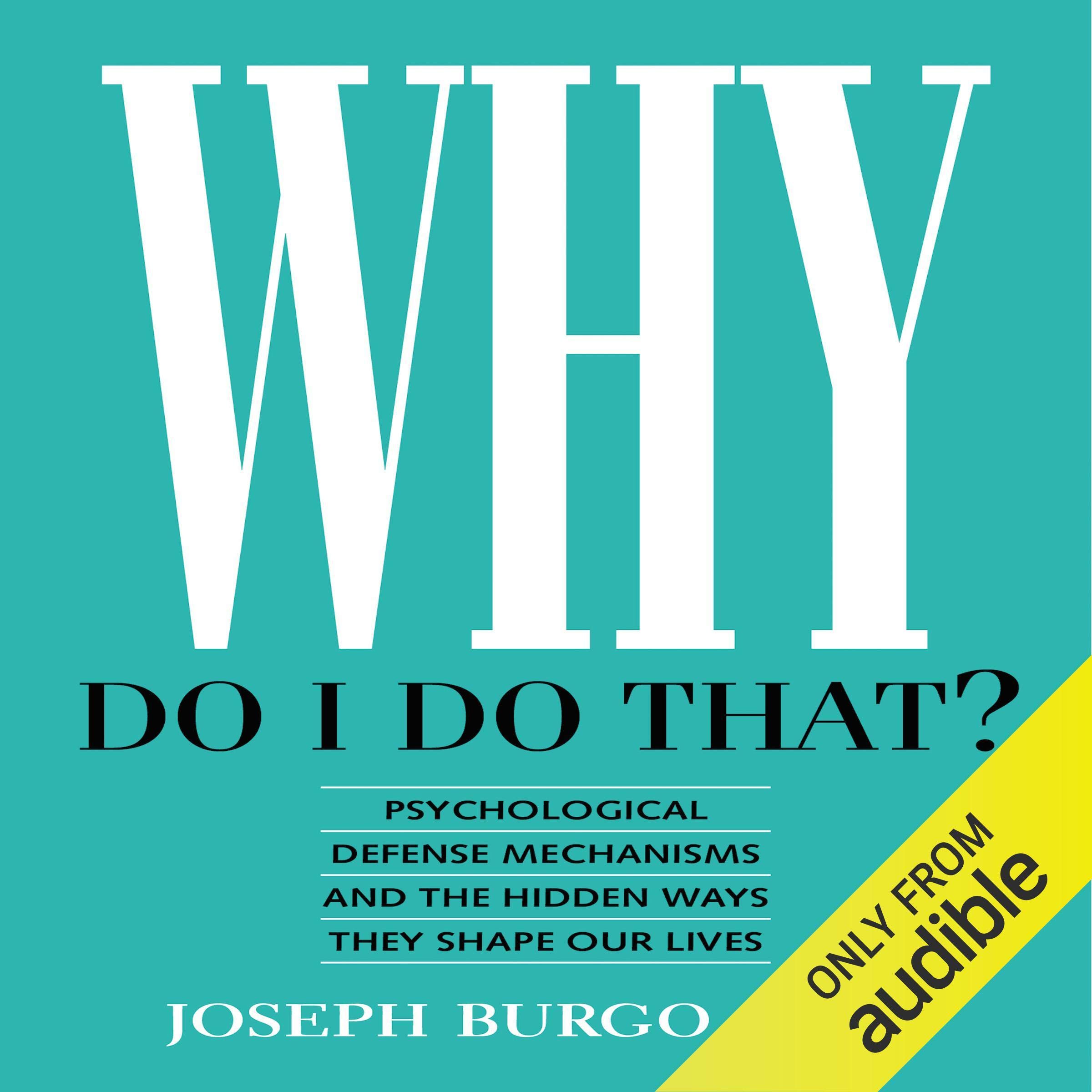 Cover art for Why Do I Do That?