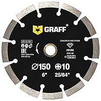 Vista 7 de Hojas de sierra de 7 pulgadas para amoladora angular — Rueda de corte de diamante para cortar piedra, mármol, granito, ladrillo, mampostería