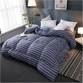 HDDFG Hotel Quilt Down Quilt Single Double Quilt Thick Winter Extremely Warm Quilt Down Quilt Extra Large (Color : Blue, Size : 200x230cm 3kg)