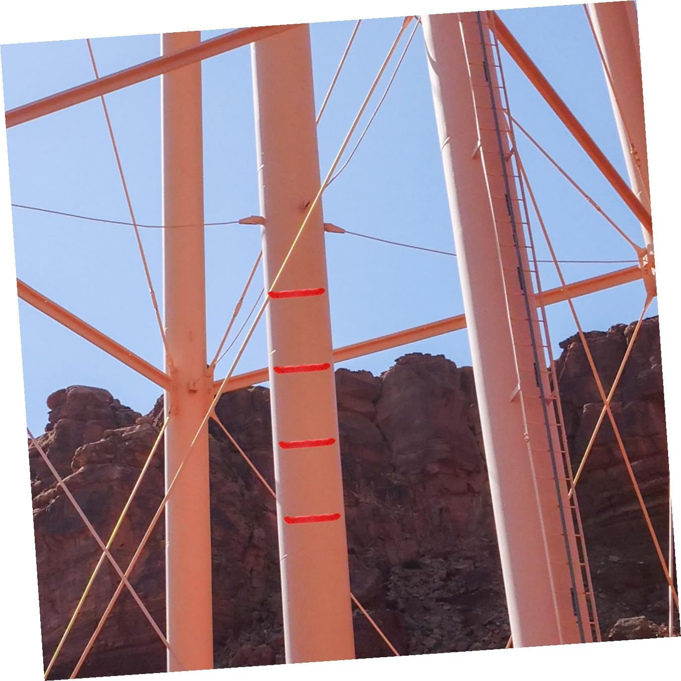 2pcs Step Plastic Steel Ladder for Sturdy Tower Climbing Ladder Outdoor Heavy Duty Step