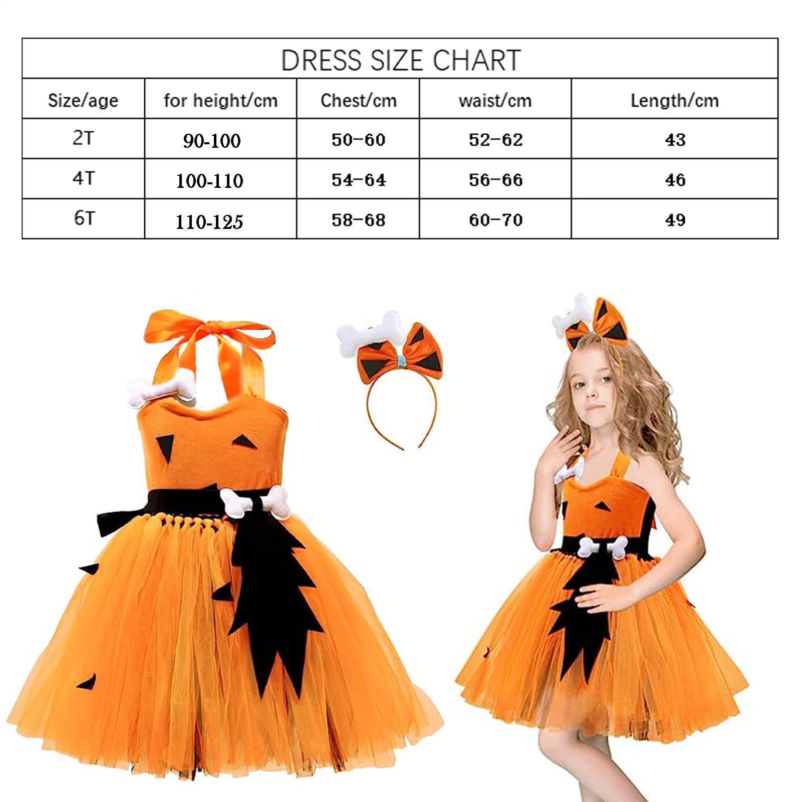 Costumi per ragazze con fascia Halloween Tutu Principessa Tulle Dress