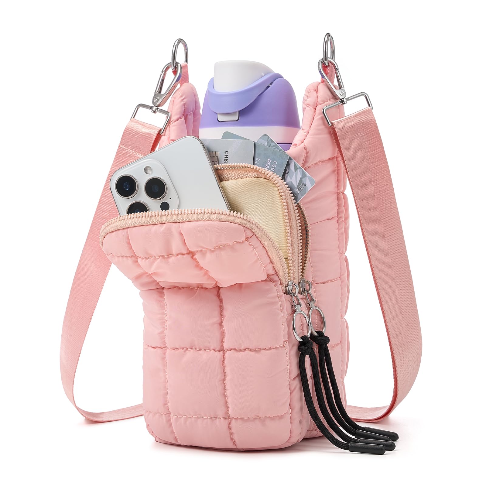 WOOMADA Water Bottle Crossbody Bag