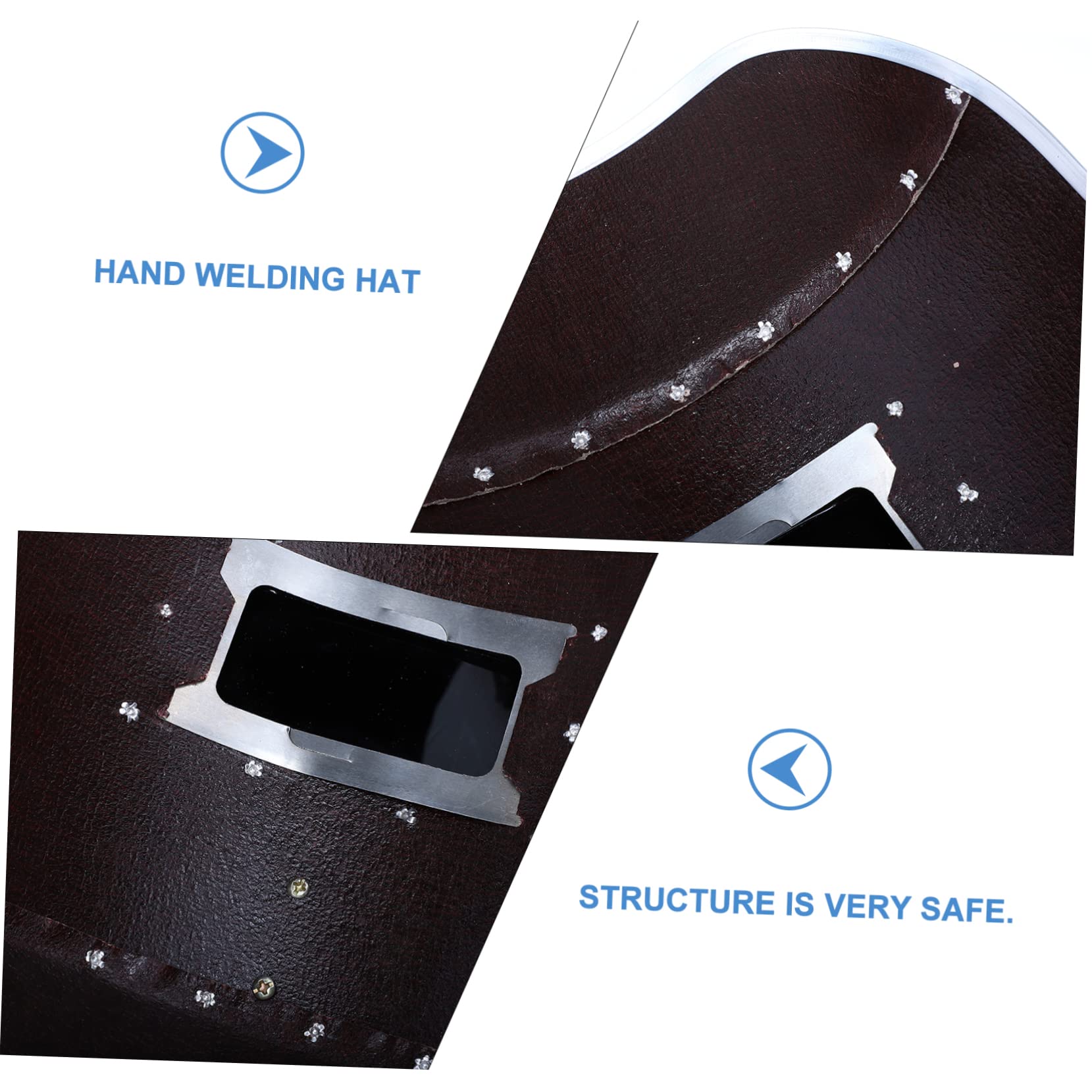 Operitacx 2 Piezas de soldadura tinte soldadura de oscurecimiento automático polvo Lente máscaras de soldadura de de soldadura papel de acero rojo