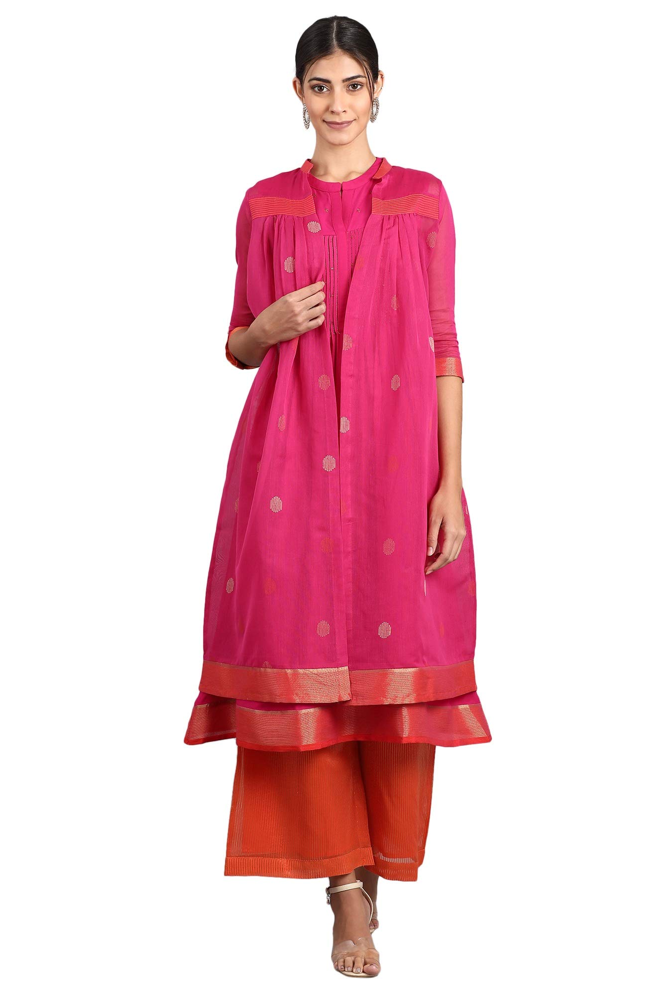 W for Woman Women's Rayon Salwar Suit Set