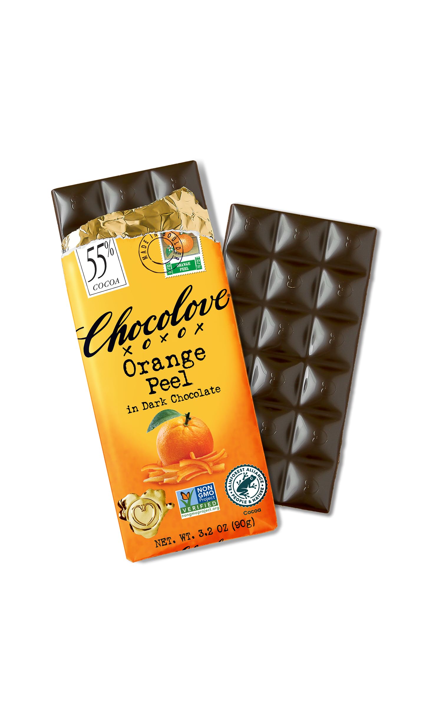 Amazon.com : Chocolove, Orange Peel in Dark Chocolate, 3.2 oz