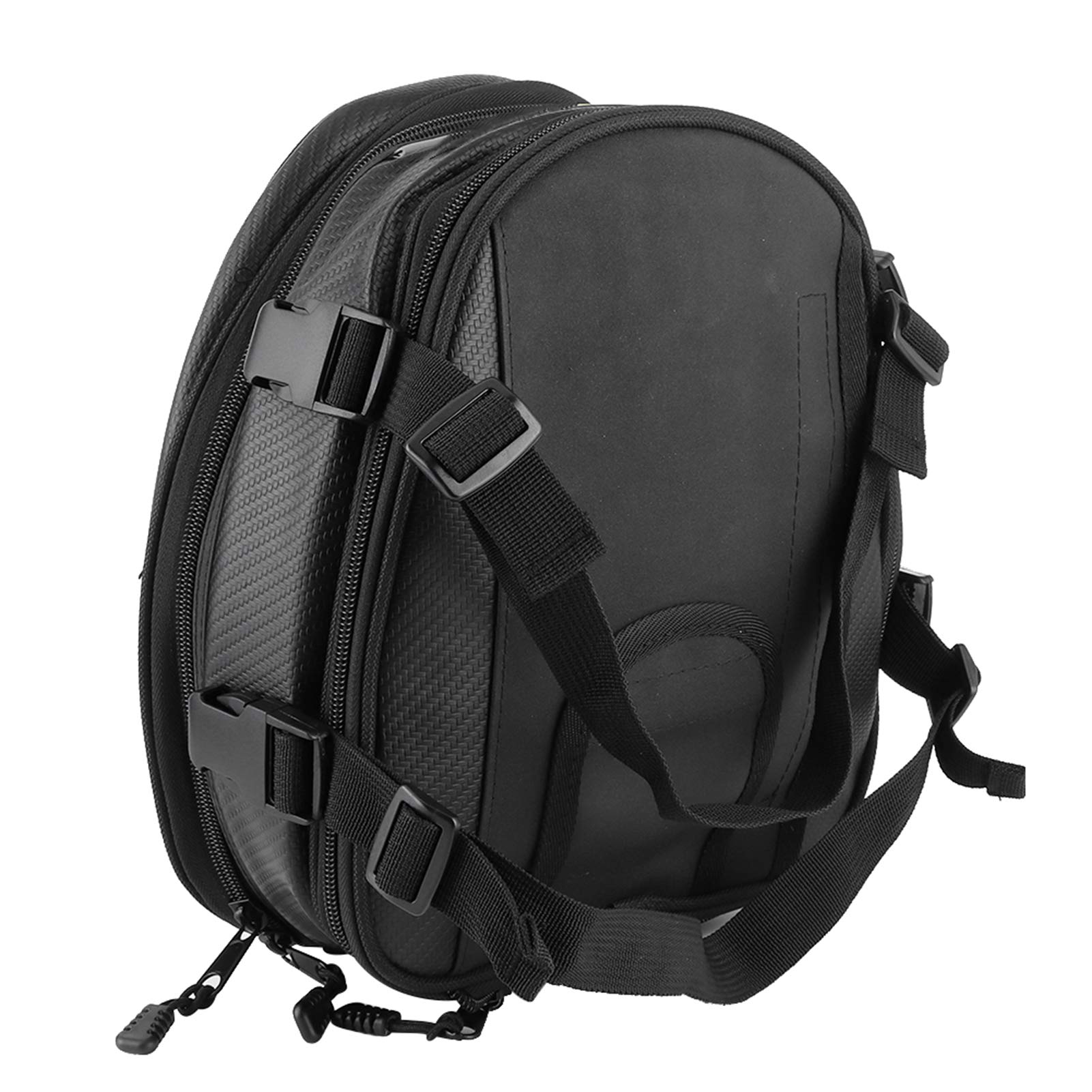 Sacoche De Selle Moto 7,5L-10L Étanche, Universelle, Noir Sac