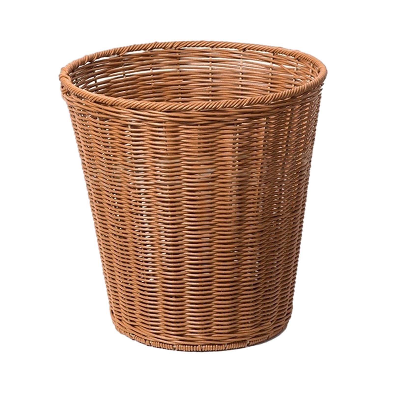 ATORSE™ Woven Wastebasket Multipurpose Wicker Trash Can for Nursery Kitchen Playroom|Home & Garden|Household Supplies & Cleaning|Laundry Supplies|Hampers 2