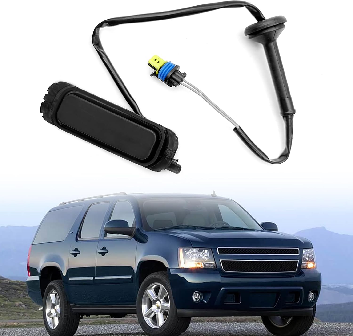 Rear Liftgate Release Switch Button (15106857) - Compatible with 2007-2014 Chevy Suburban/Tahoe, GMC Yukon XL, Escalade ESV, Replaces #901-156 & OEM 15106857