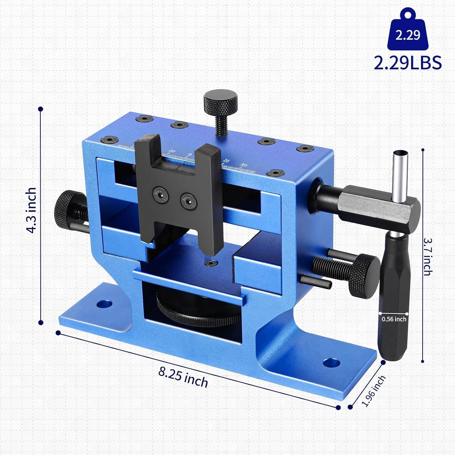 Sight Pusher Tool Universal Heavy Duty Construction and Rotatable Rear