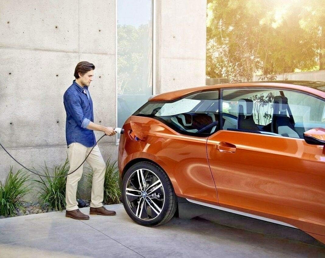 Type 1 & Type 2 Portable Electric Vehicle (EV) Charger 10A UK Plug, CEE Plug, European Charger Station Electric Car EVSE (Type 1 (J1772) USA, European Schuko 10-Amp)