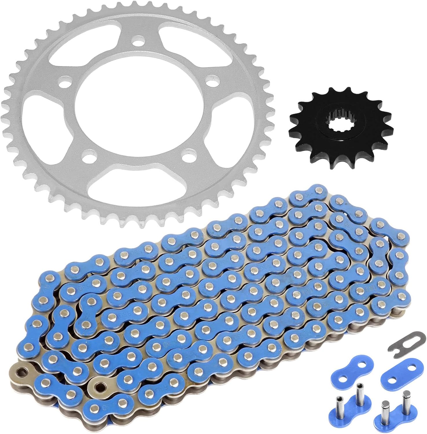 Drive Chain & Sprockets Kit Fits Yamaha R6 YZFR6 1999 2000