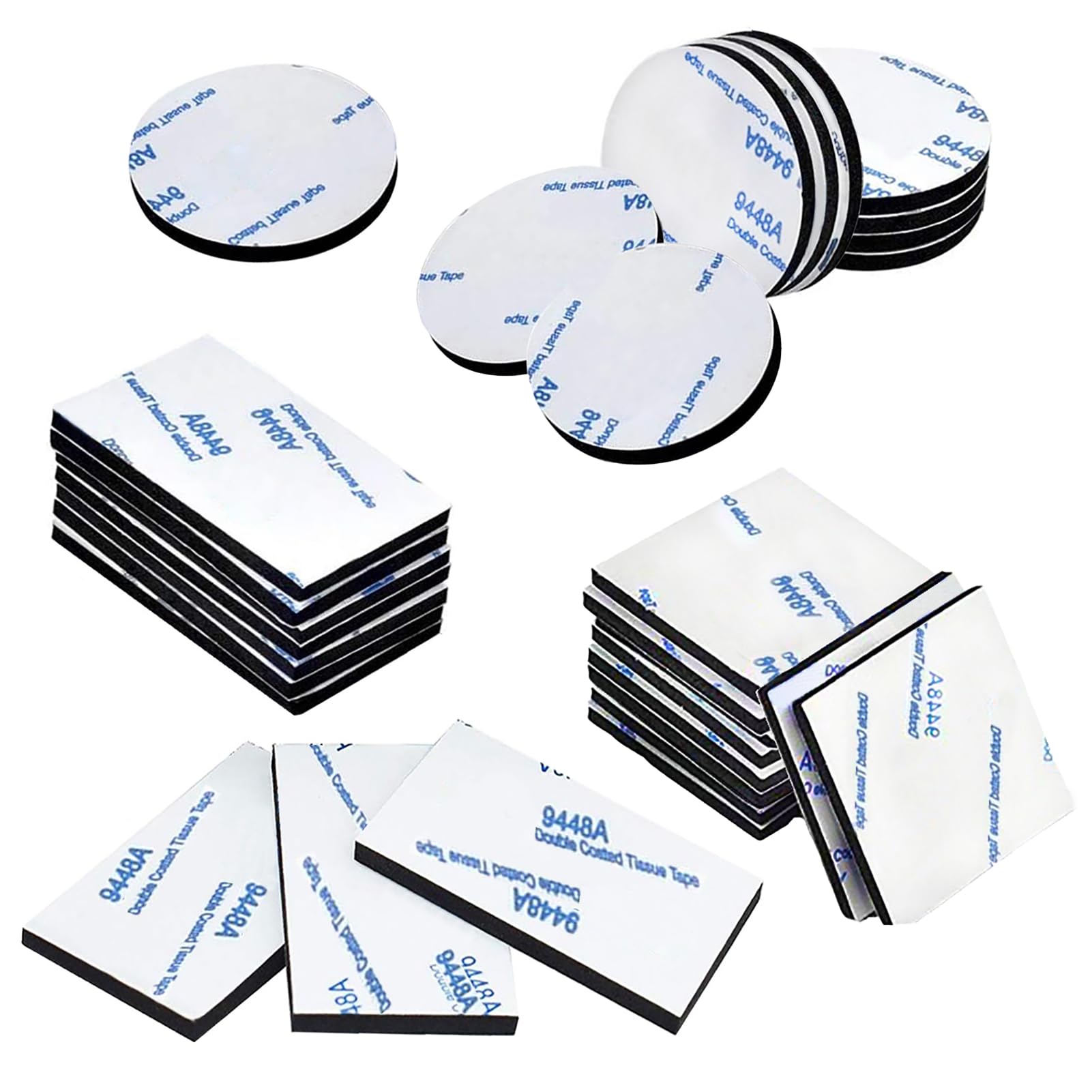 Nastro Biadesivo Extra Forte UPwoktem 60 Pezzi - Adesivo Schiuma Per Superfici Lisce, Impermeabile - Foto 11