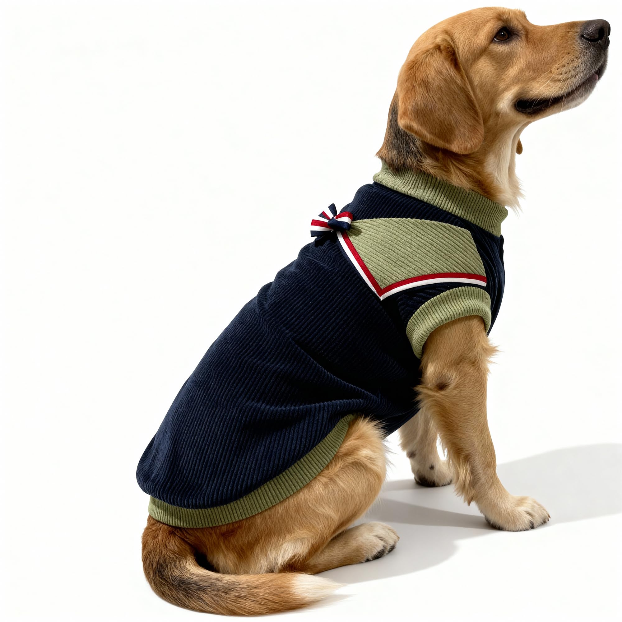 JoyDaog Cozy Winter Jacket Dog Sweater 18 Inches (L) | Warm Knit Jacket | Soft, Comfortable & Stylish Fit (Assorted Designer Styles) Suitable for Small to Medium Dogs (Color May Vary)-image-46