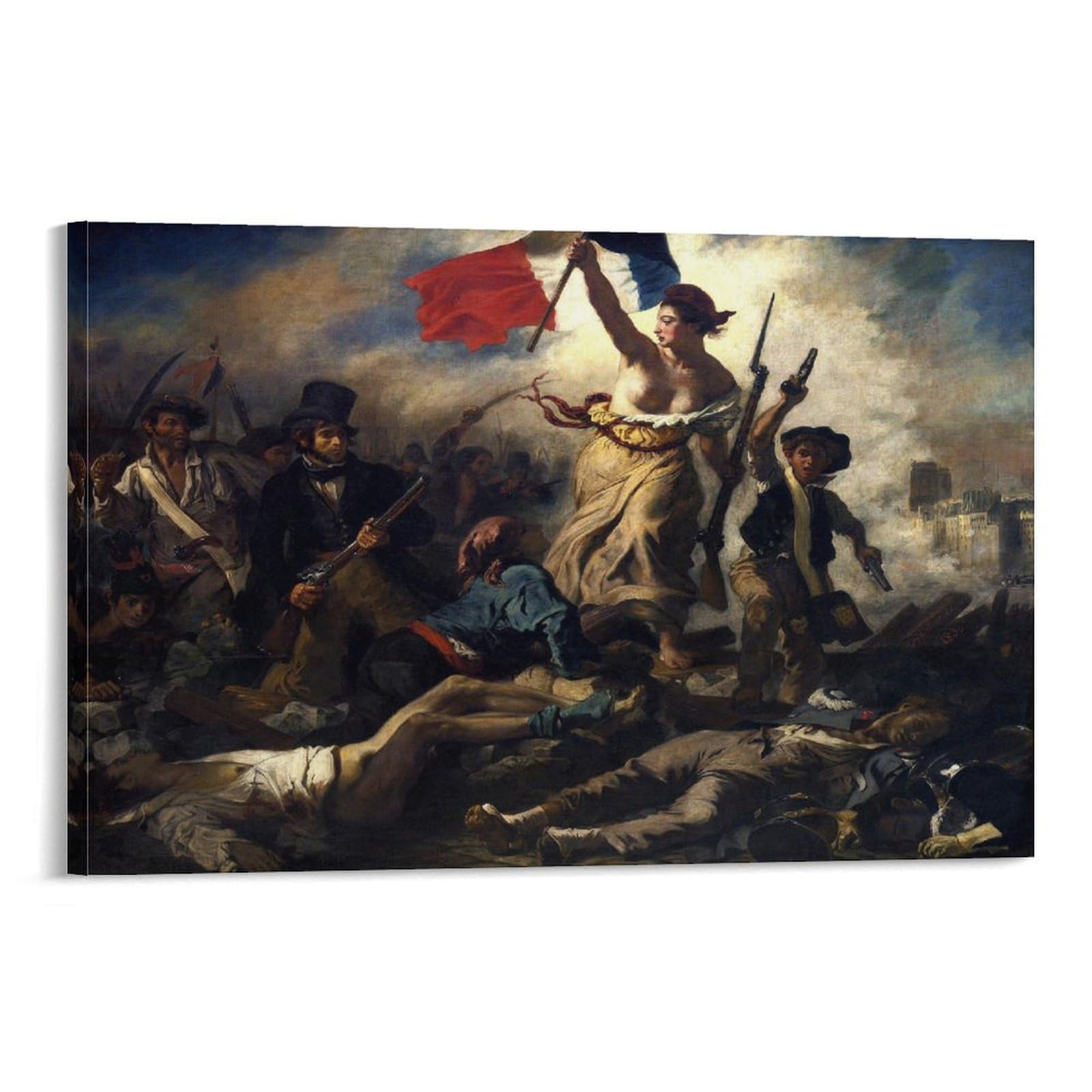 kEugène Delacroix【民衆を導く自由の女神】 民衆を導く自由の女神を徹底解説！なぜ胸がはだけているのか