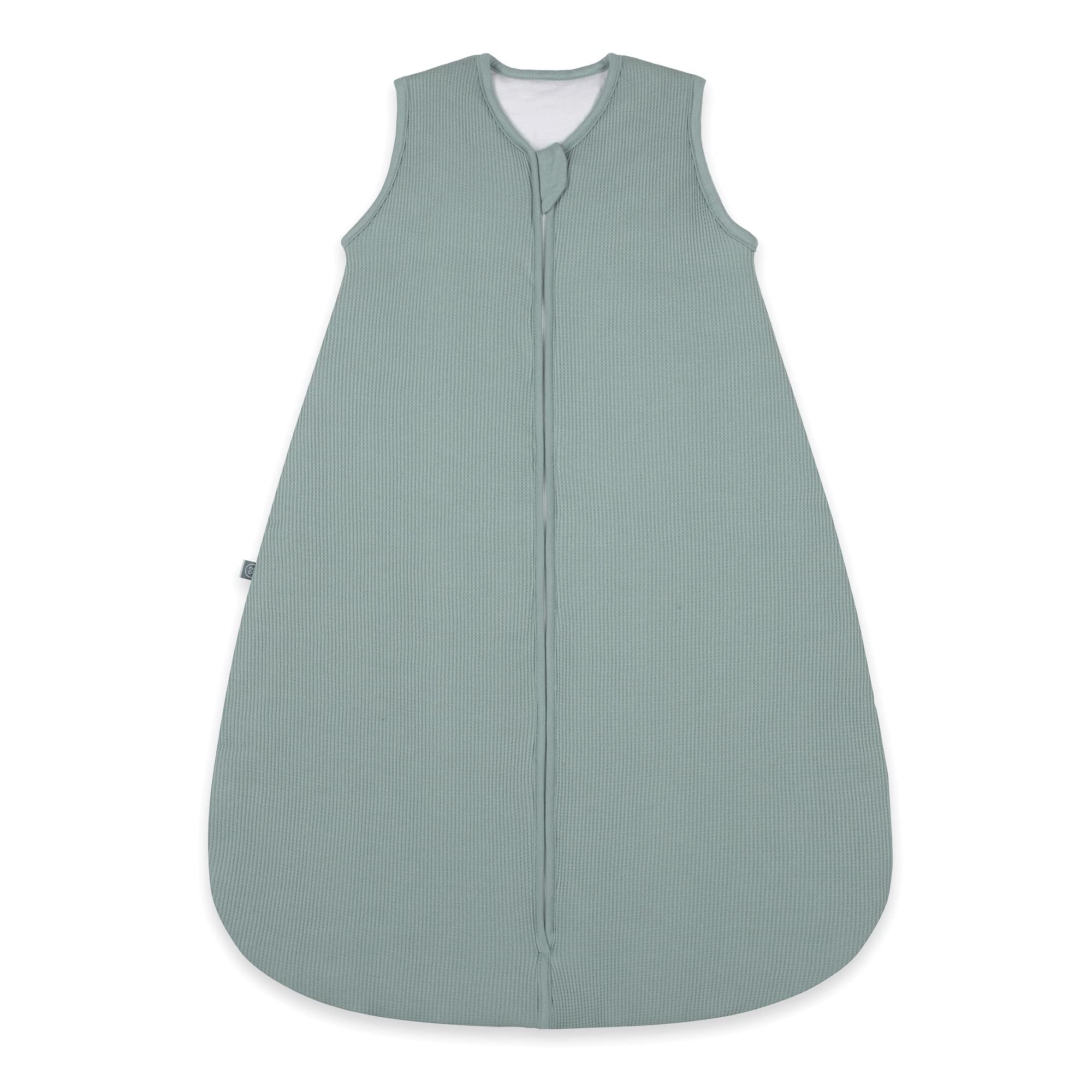 emma & noah Baby Schlafsack 2.5 TOG, Strampelsack für den Herbst und Winter in vielen Farben, Bio-Baumwolle, OEKO-TEX Zertifiziert, Schlafsack für Neugeborene (Essential Mint, 80 cm)