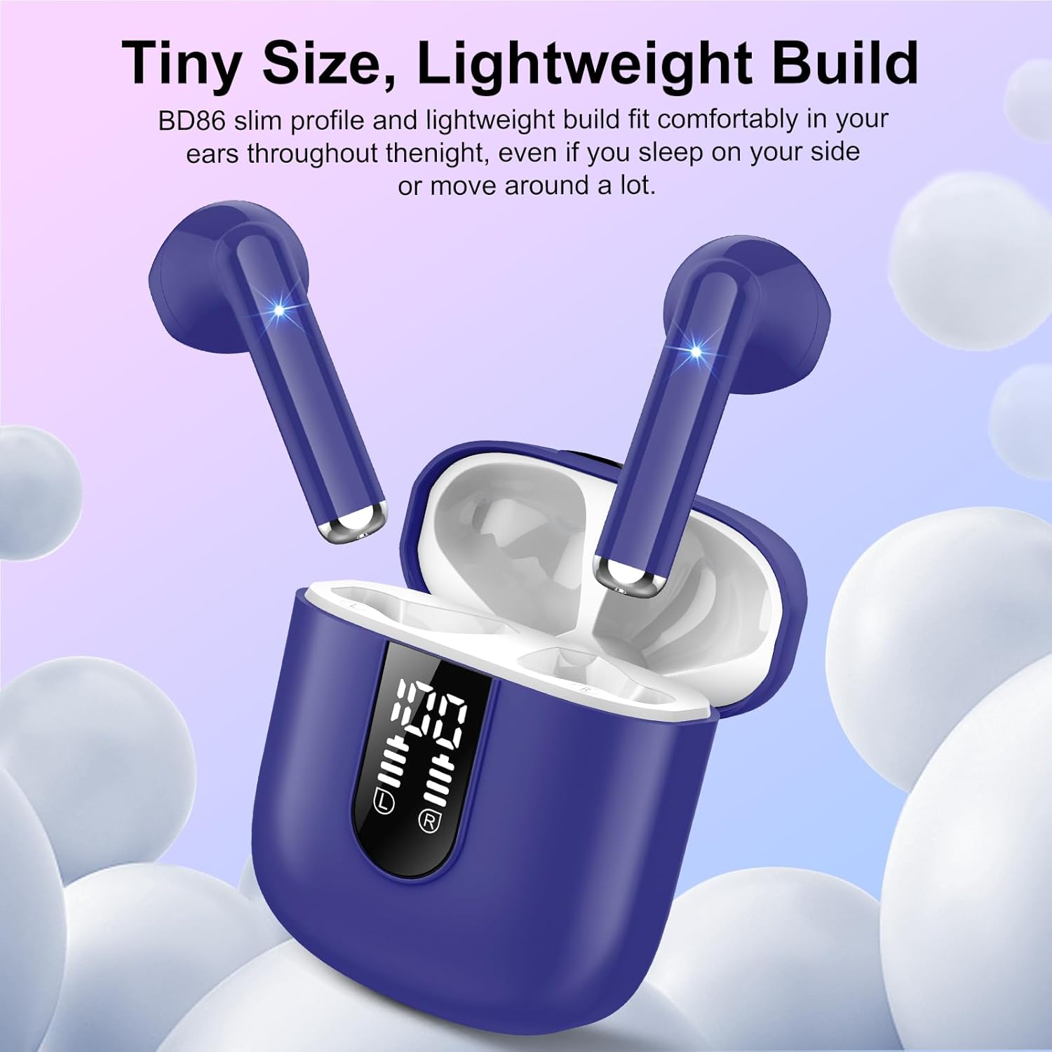 Jesebang Earbuds Tiny Size and Lightweight Build