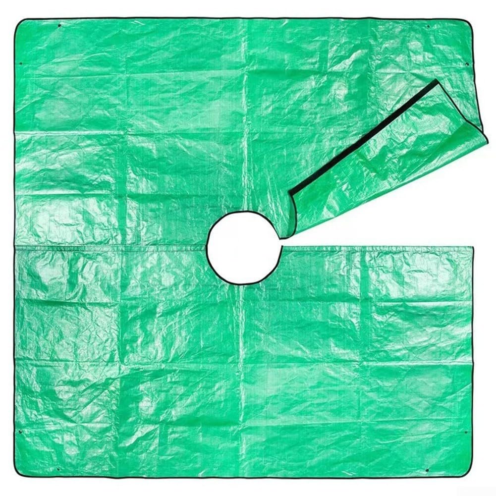 Polypropylene Garden Tarp for Efficient For Leaf and Branch Collection During Pruning With Snapable Corners for Easy Handling (3 * 3m/40cm)