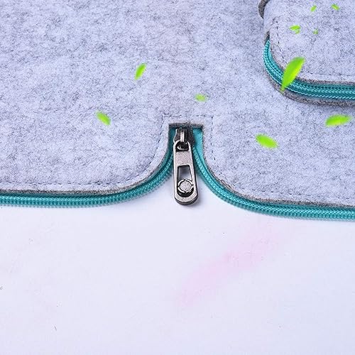 Miniatura 9 de Bolsa de fieltro de mano compatible con tablero de luz A4 para pintura de diamante, bolsa de almacenamiento, herramientas y accesorios de pintura de