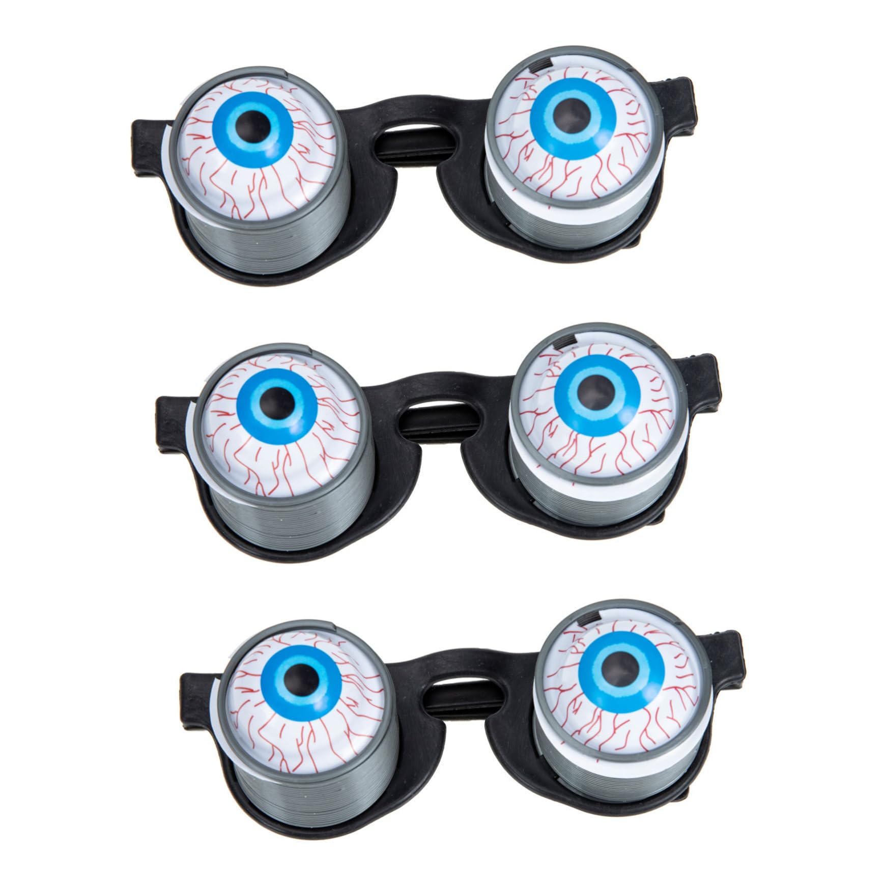 6 Pcs Prank Props Funny Glasses Scary Bloody Eyeball Eyeglasses Party Props Bounce Eyeglasses Scary Eyeball Eyeglasses Prank Eyeballs Props Bounce Eyeball Eyewear Scary Eyeglass