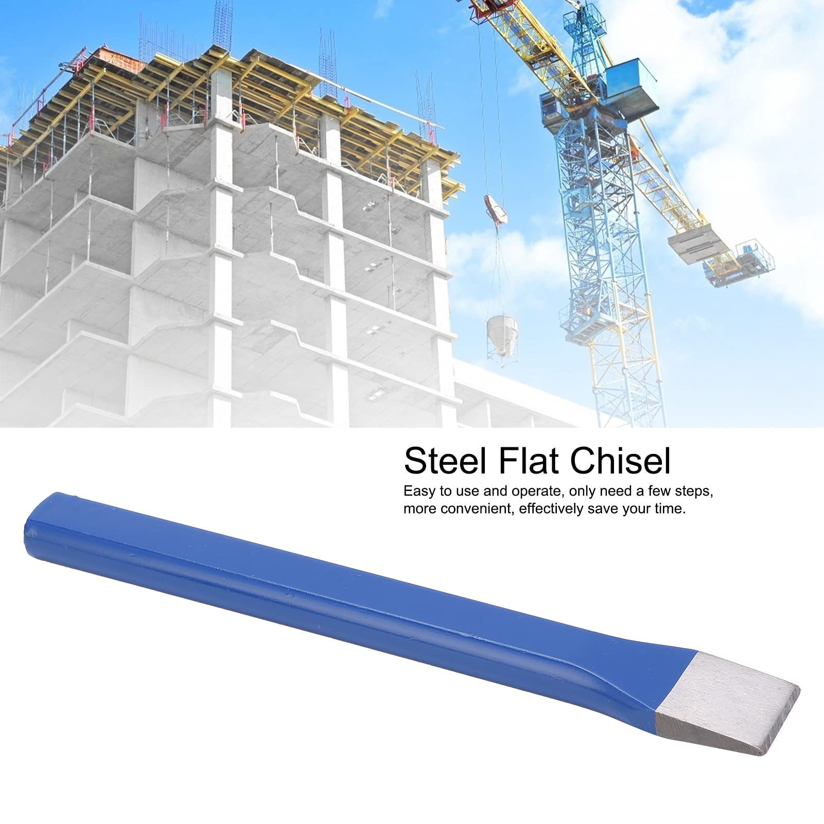 Urrea 86A15/8 3/4-Inch Wide Tip 7-Inch Long Cold Chisel, Steel