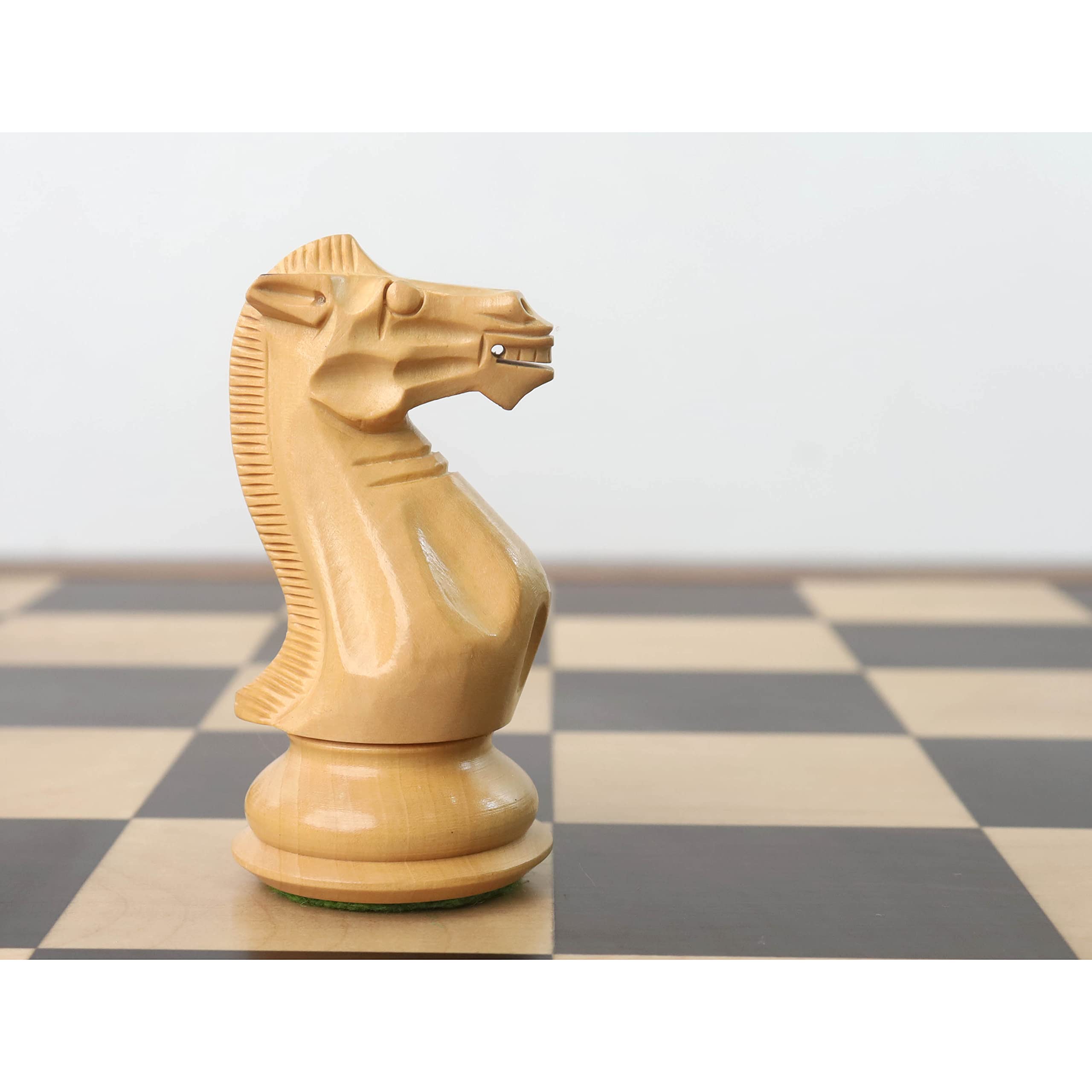 RoyalChessMall - 4 pezzi di scacchi in legno stagionato Pro Staunton - Legno annerito - 4 regine
