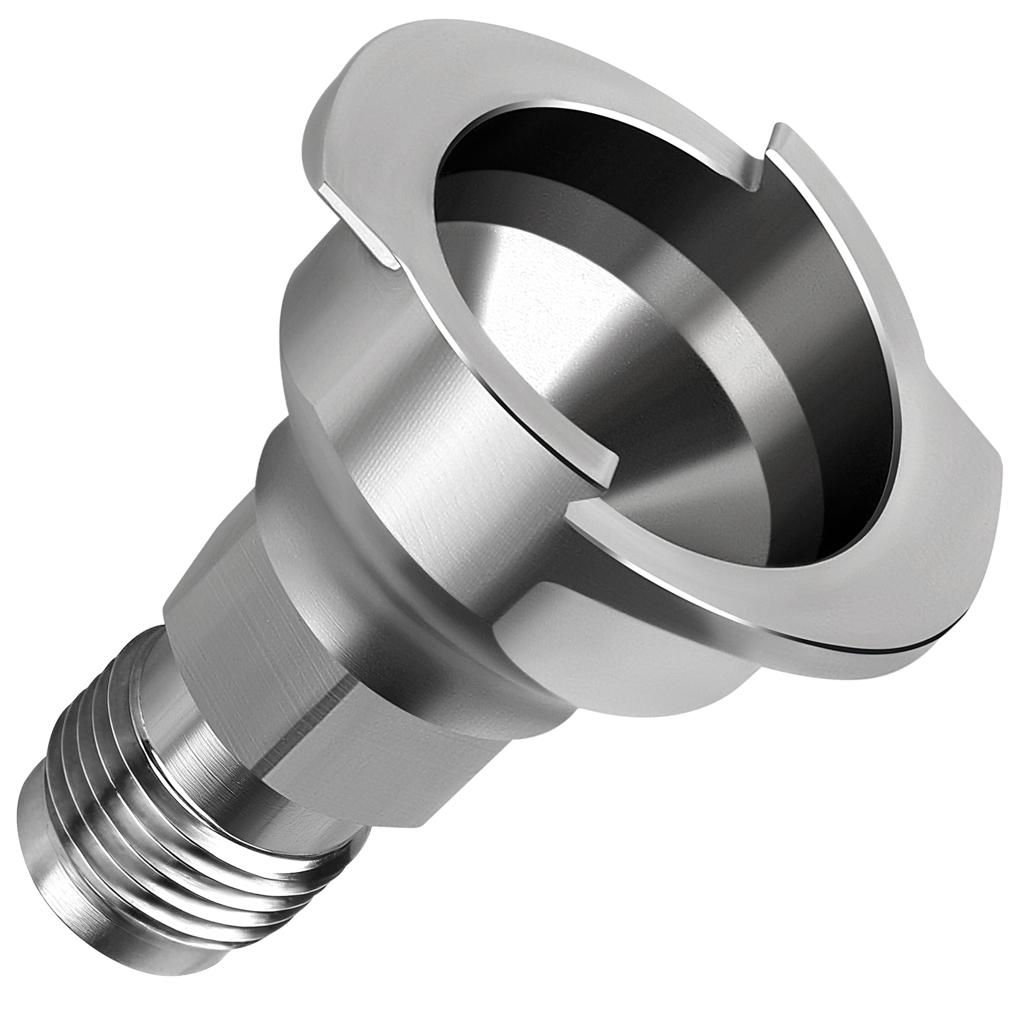 Dinlon Spray Paint Gun Adapter#S27, 26119 Spray Gun Adapter Fit for 3M PPS 2.0 Spray Cup System, 16 mm Male 1.5 mm Thread Adapters Compatible with