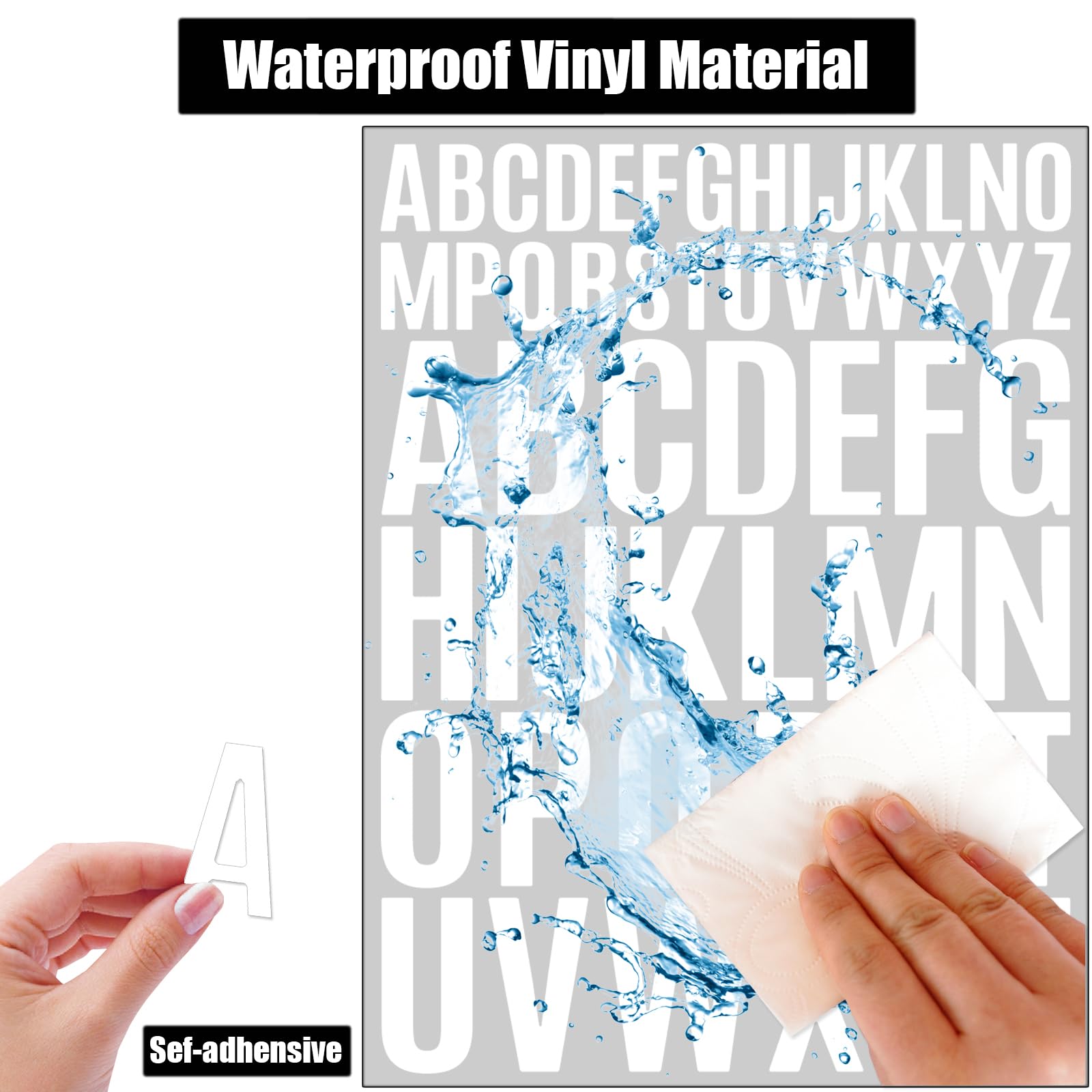 Snapklik.com : Bemeol Letter Stickers 1560 Pieces 30 Sheets Stick On ...