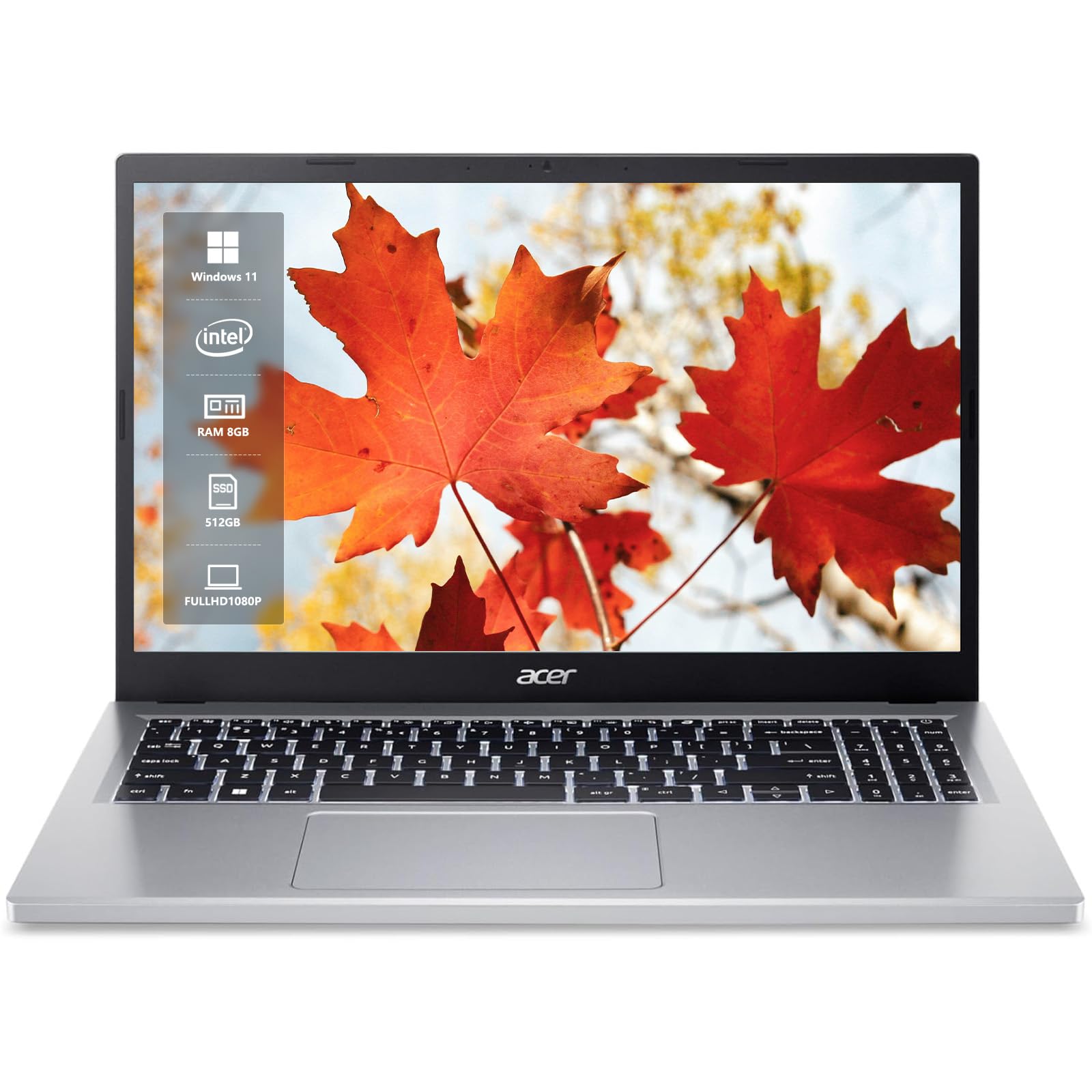 Acer Aspire Go 15 Slim Laptop, 15.6