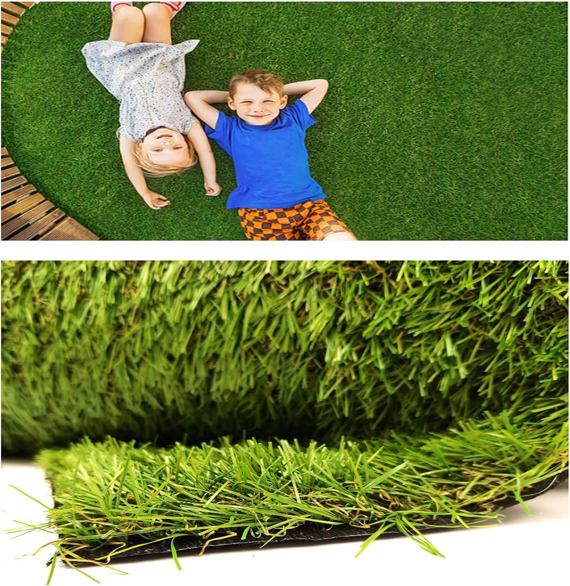 Amazon.co.jp 20mm Artificial Grass Rug Natural Realistic Grass Mat