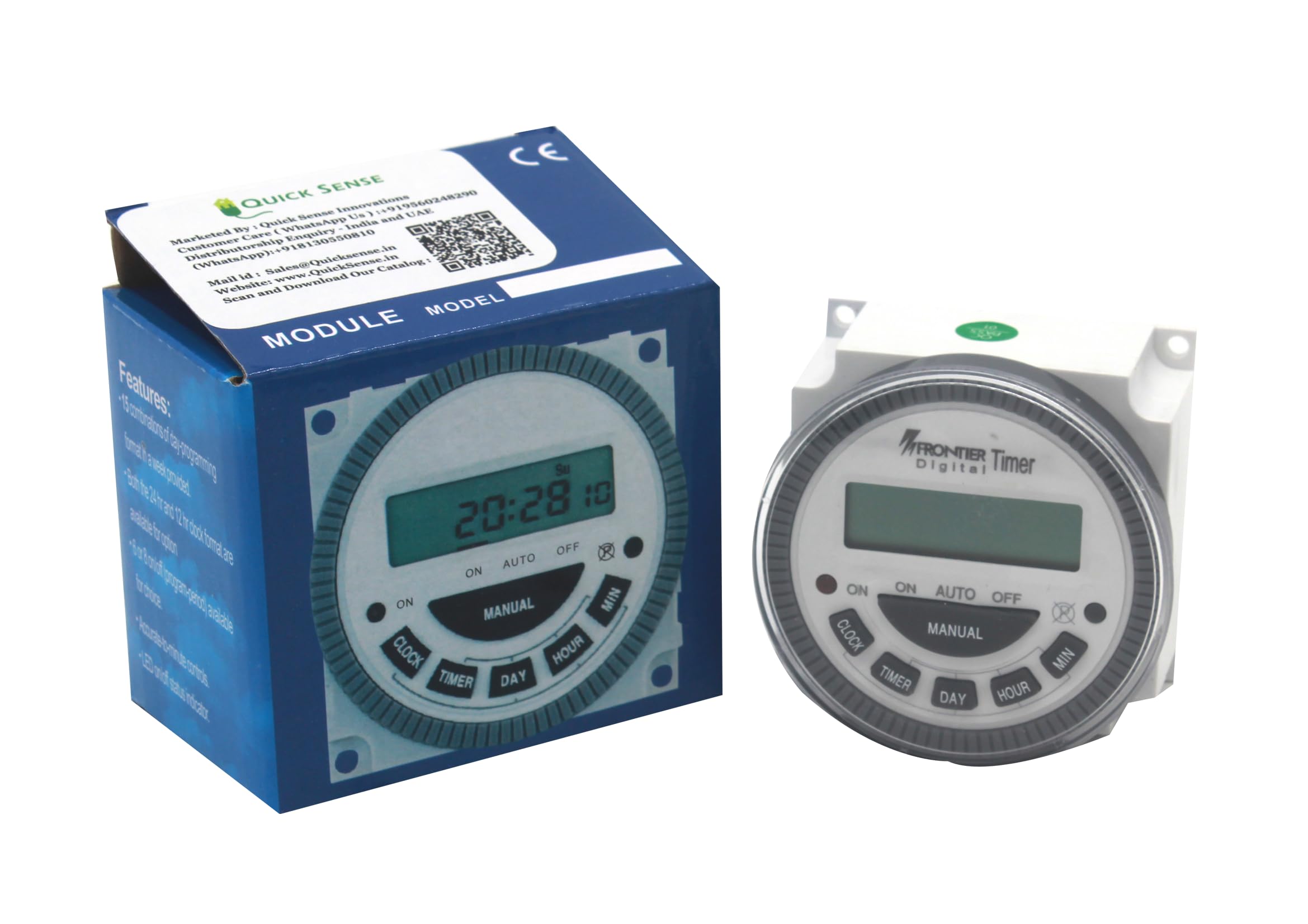 Quick Sense TM-619-30A Count Down Function Programmable Controller Digital Timer 220V-4 PIN-image-47