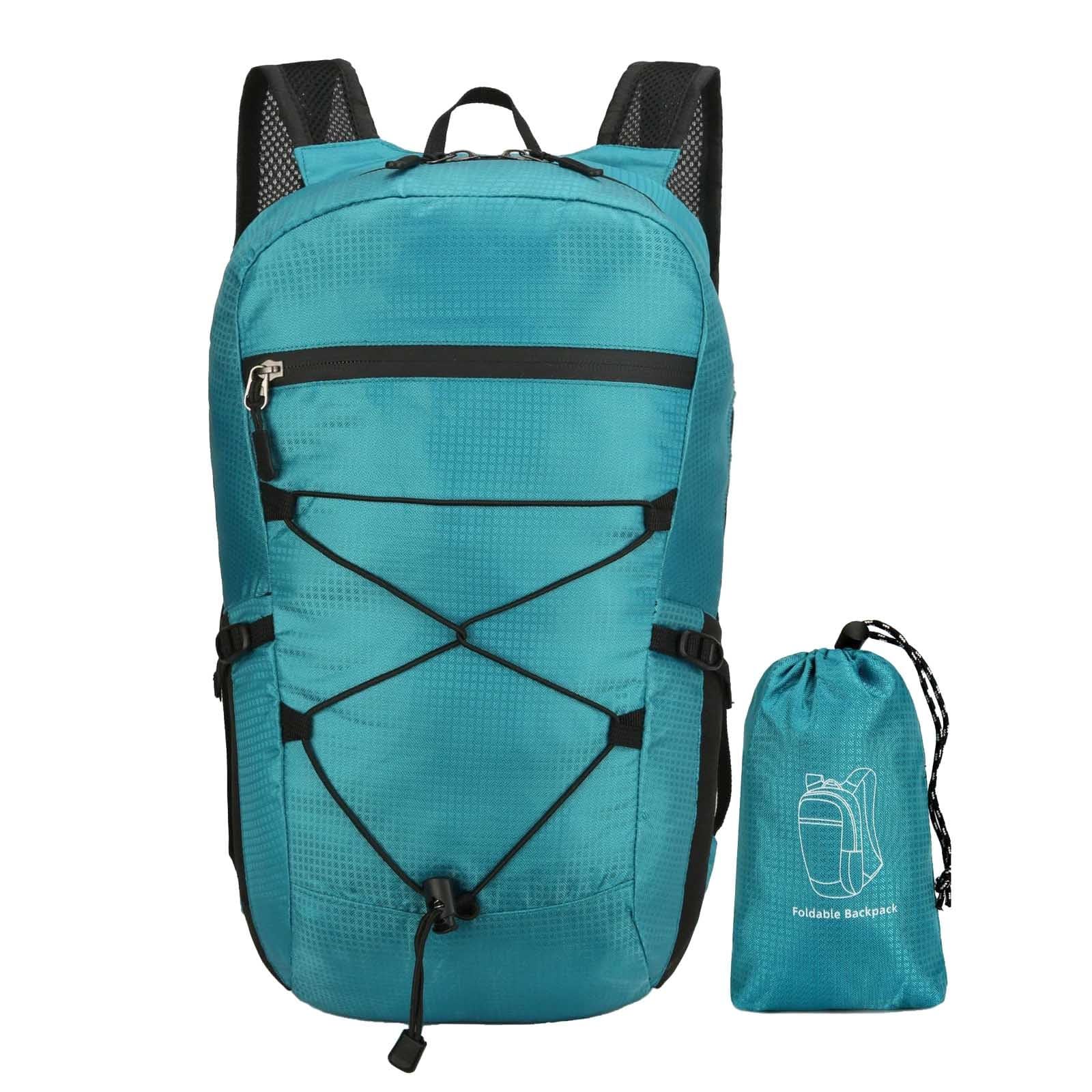 Housse De Pluie Imperméable Pour Sac à Dos – Lot De 2 (bleu Roi + Rose), En Nylon 210T, Pour école, Rando, Vélo