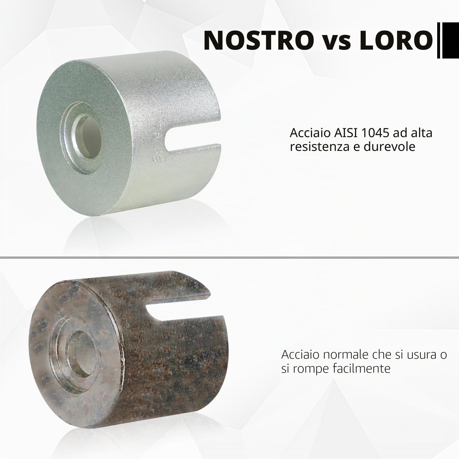 CCLIFE 27 Pezzi Utensile per Cuscinetti e Boccole Ghiere a Tiranti Pressa Bush Strumento di Rimozione dei Estrattore Cuscinetti Ruota
