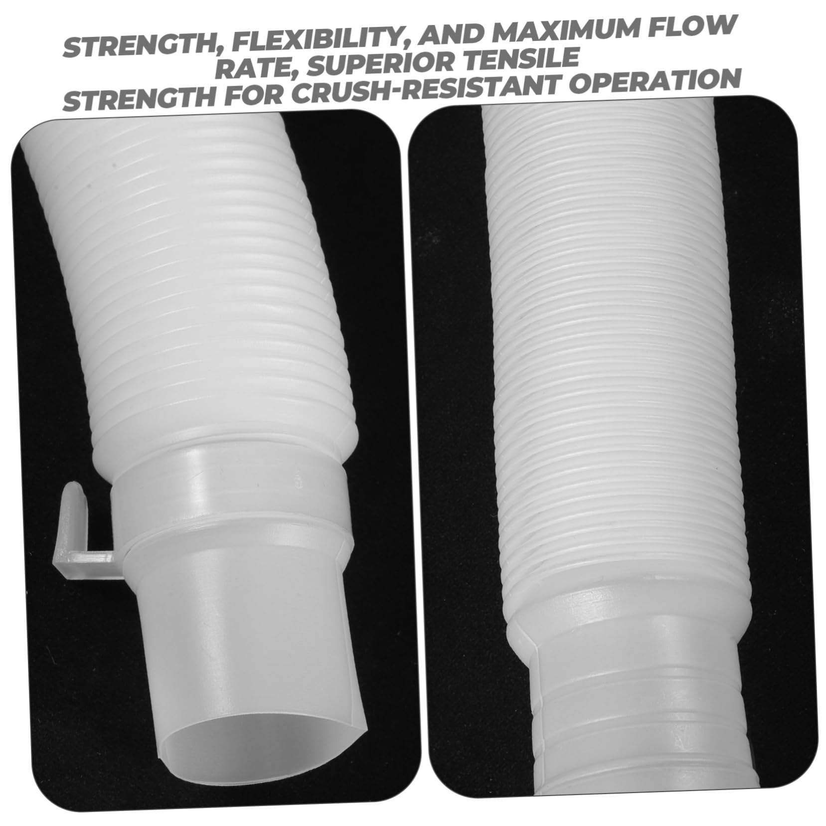 Mipcase Replacement Pool 3 Sets Filter Pump Hose for Swimming Pool Maintenance Durable Comfortable