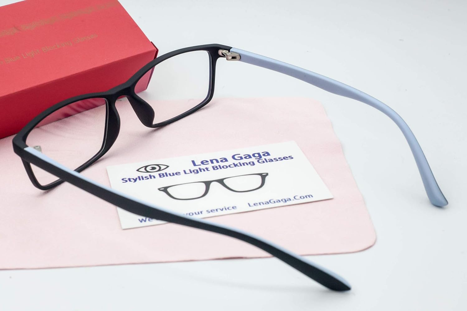 Blue Light Block Reading Glasses Reader Women Men Anti Eye Strain Reduce Computer Glare Blocker Lens Protection Lightweight Frame Rectangle Small Face Strength Power (1.0 Magnification, Blue)