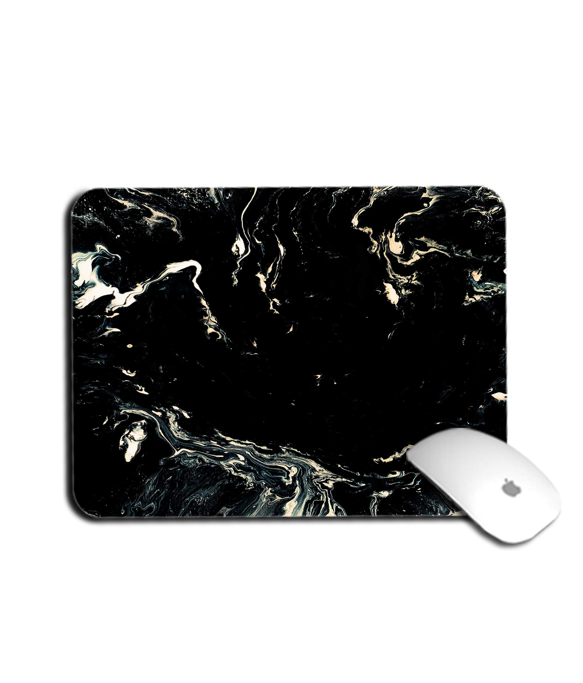 WHATS YOUR KICK Marble | Texture | Pattern | Stylish | Printed Mouse Pad/Designer Waterproof Coating Gaming Mouse Pad for Computer/Laptop (Multi12)