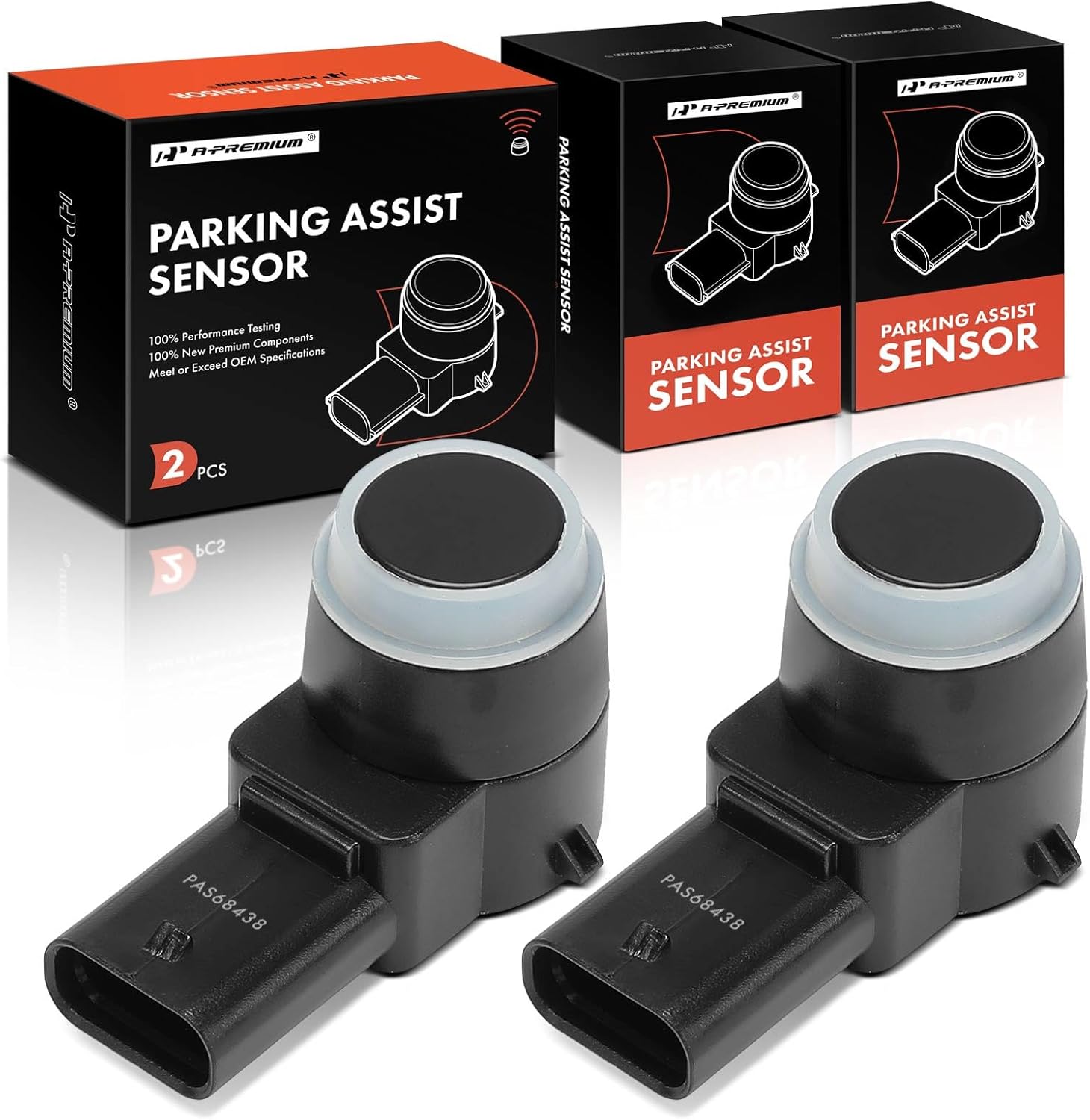 APremium 2PC Reverse Backup Parking Assist Sensor