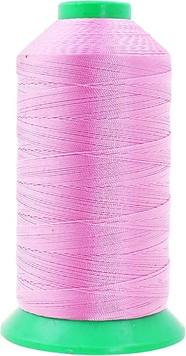 Miniatura 253 de Mandala Crafts Hilos de coser resistentes de nailon consolidado, hilo para tejer jeans de cuero, hilos de tapicería marina al aire libre, Beige