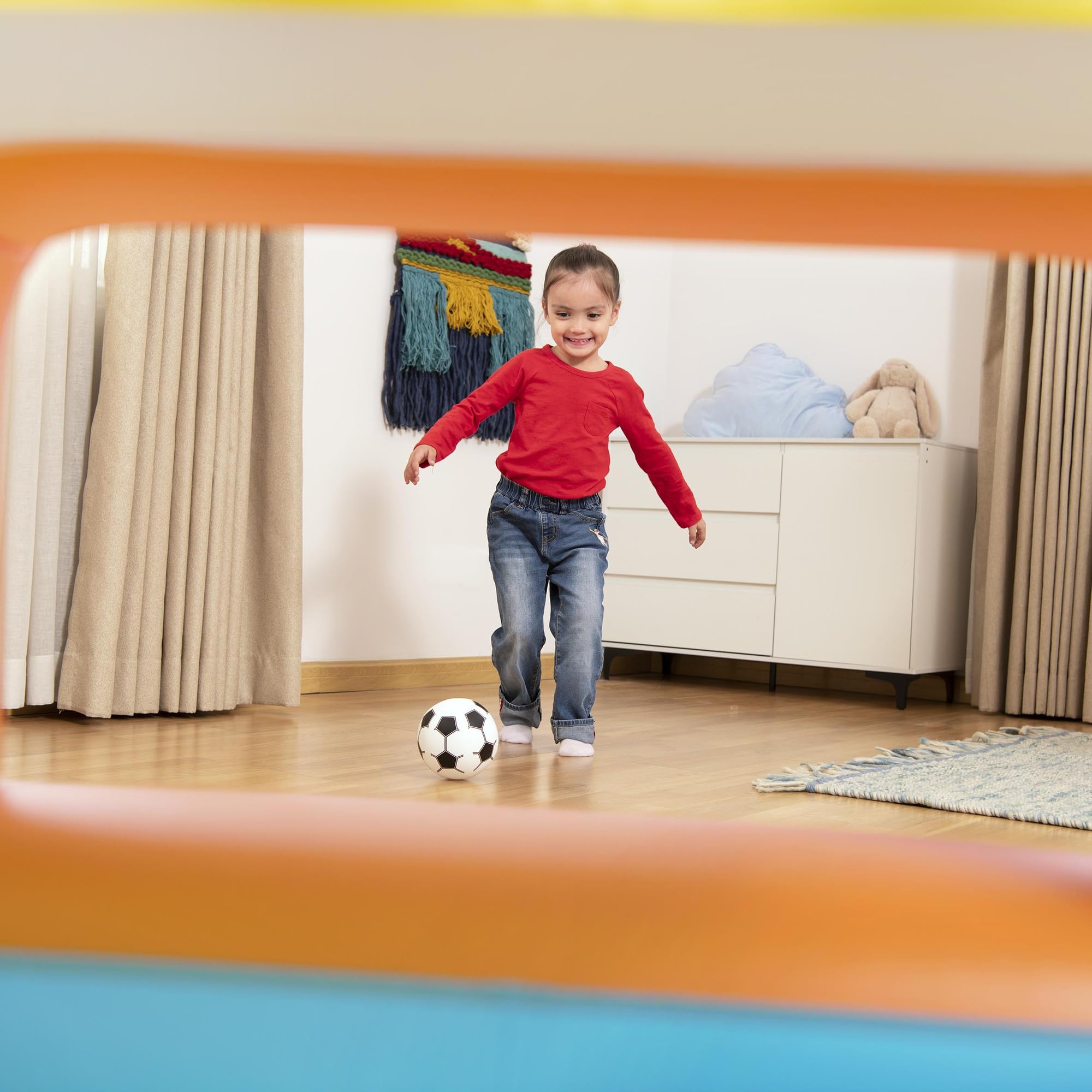 Bestway: Kick 'N Swish - 3-in-1 Multi-Use Ball Pit, 47x 42x33, Inflatable Sports Activitiy Center, Basketball-Soccer-Ball Pit, Indoor-Outdoor Kids 2+ - Image 8