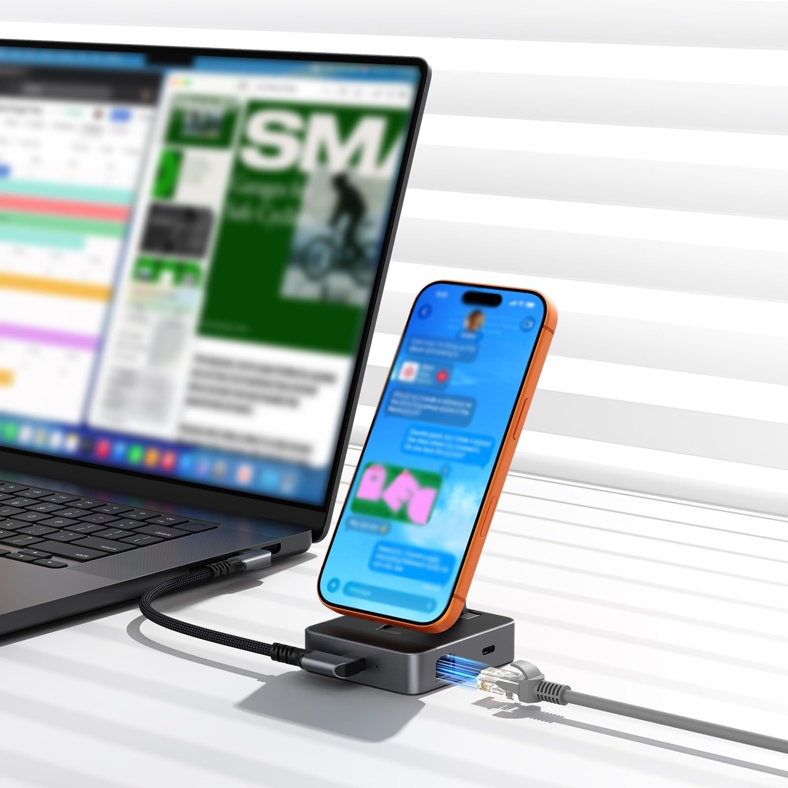 Alluminio per M.2 per Nvme SSD Enclosure con supporto magnetico