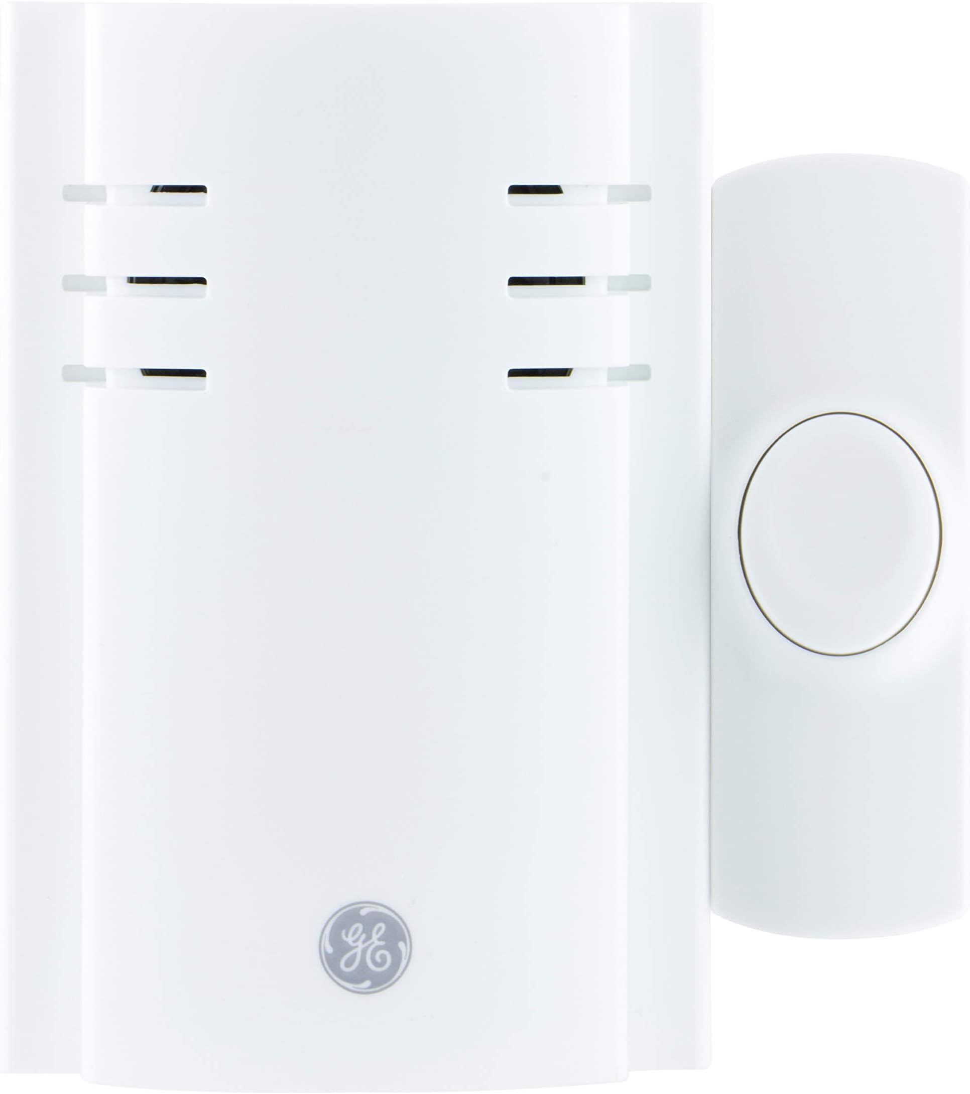 Wireless Plug-In Door Chime with One Push Button (2 Pack), 19299