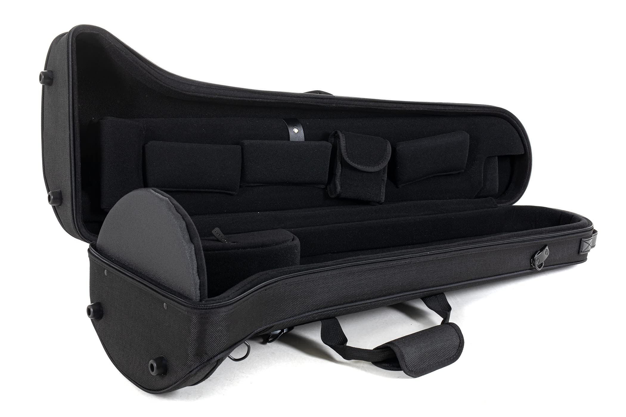 Gewa 708334 Tenor Posaunen Formkoffer Compact, schwarz