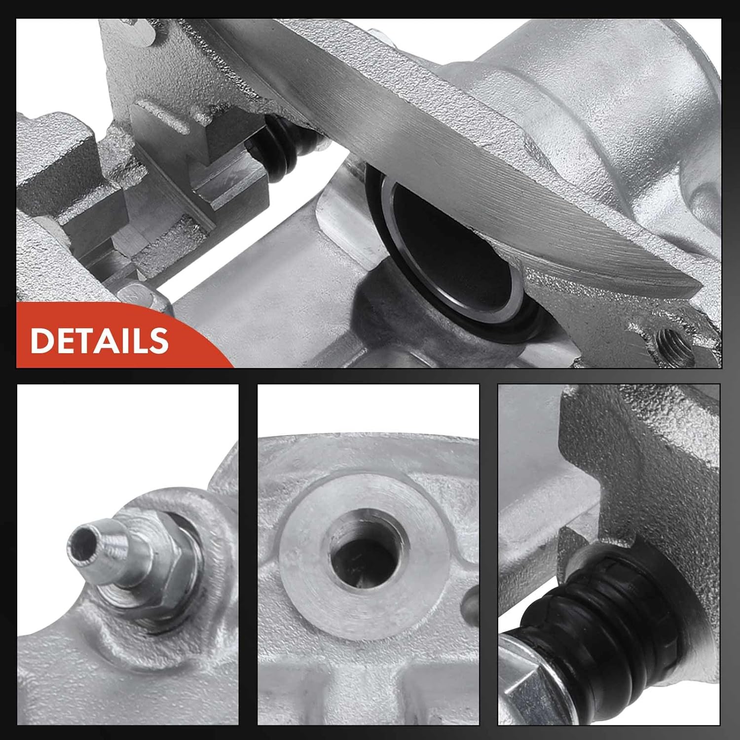 A-Premium Disc Brake Caliper Assembly with Bracket Compatible with Select Subaru Models - B9 Tribeca 2006-2007, Tribeca 2008-2014, H6 3.0L, H6 3.6L - Rear Left Driver Side