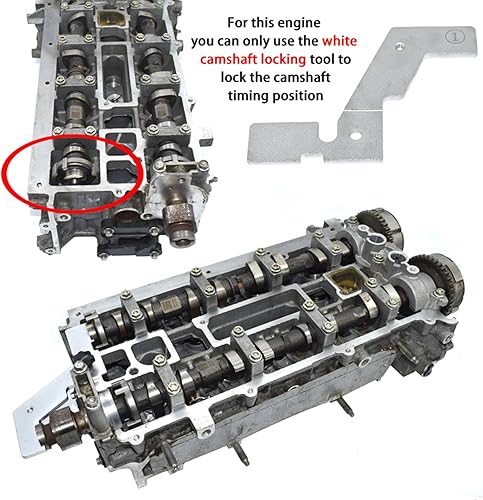 Vista 5 de Kit de herramienta de bloqueo de sincronización del árbol de levas del motor Yuesstloo, compatible con Jaguar Land Rover Evoque Ford Edge Escape