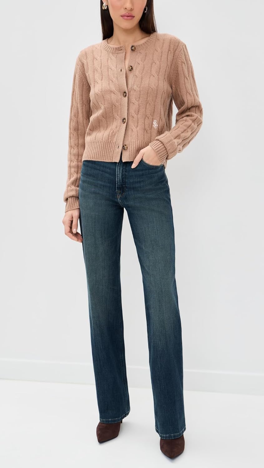 Good American Women's Good True Straight Jeans - Image 5