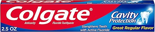 Miniatura 2 de Colgate Pasta de dientes con flúor para protección de caries, 2.5 onzas + 60% gratis, paquete de 2
