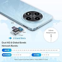 Vista 4 de UMIDIGI G100 Teléfono celular desbloqueado Android 14, pantalla HD+ de 6.9" a 120Hz, Octa-core 16GB + 256GB Expand 1TB, GPS, teléfono inteligente