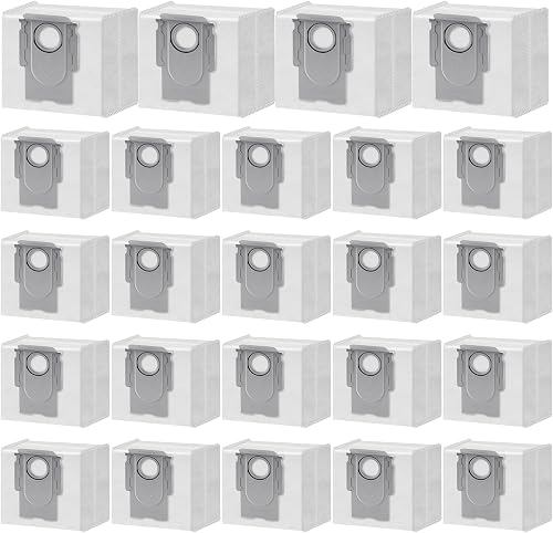 24 Packs Q10 Q7 Q5 Bag Replacement for Roborock Q10 S5+…