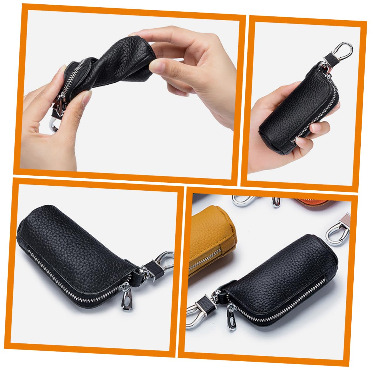 CALLARON 3 Sztuk Etui Na Klucze Fob Klucz Pokrywa Klucz Futerał Ochronny Pojazdu Brelok Do Kluczy Pokrywa Pilot Breloki Do Kluczy Obejmuje Klucz Pokrywa Dla Brelok Do Kluczy Brelok Do