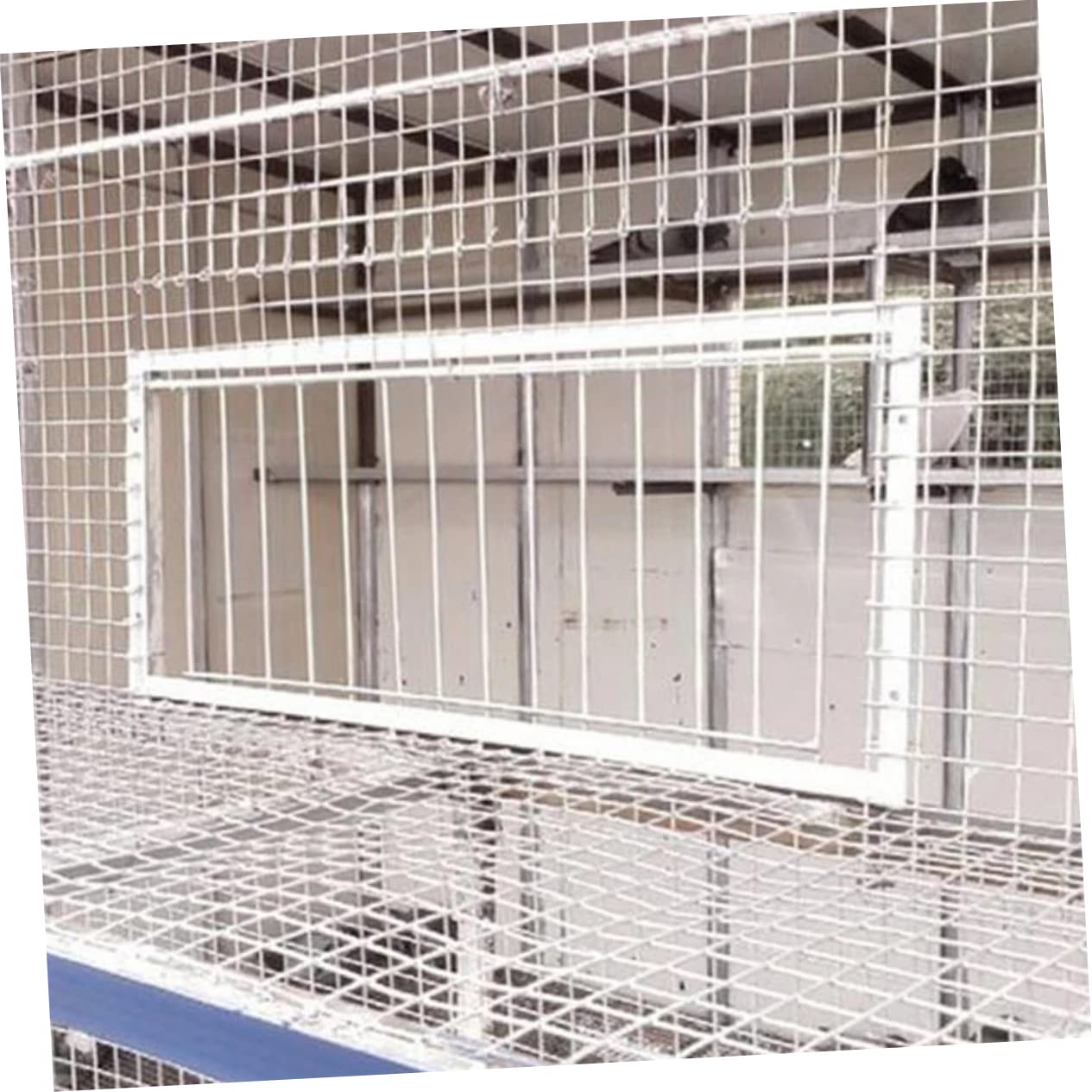 SUPVOX Pigeon Door Bird Cage Window Door Iron Bars 15 Pieces Entrance Wire Bar Set